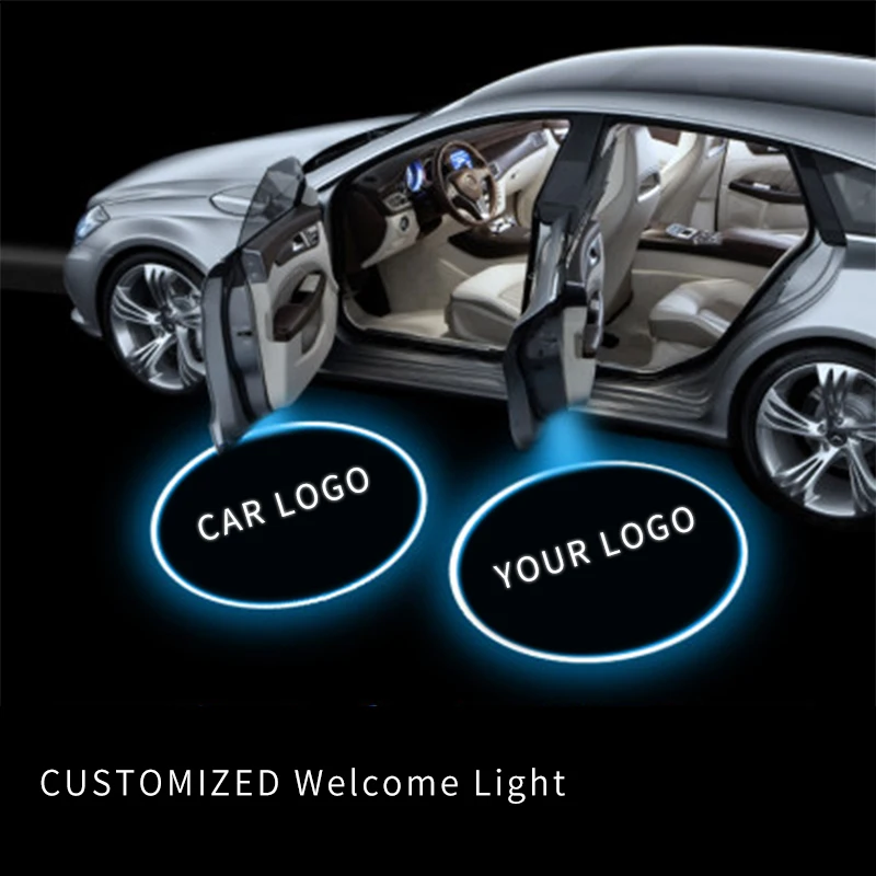 led door ghost shadow lights for car