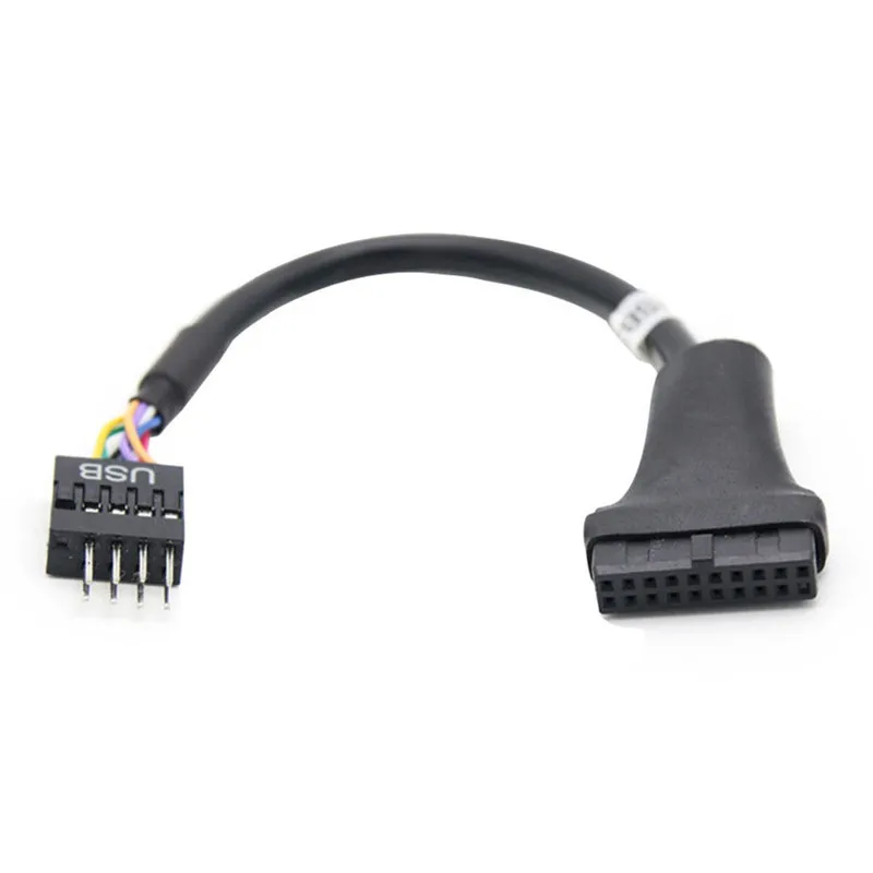 

1pcs USB 3.0 20-Pin Male To USB 2.0 9-Pin Motherboard Header Female Adapter Cable