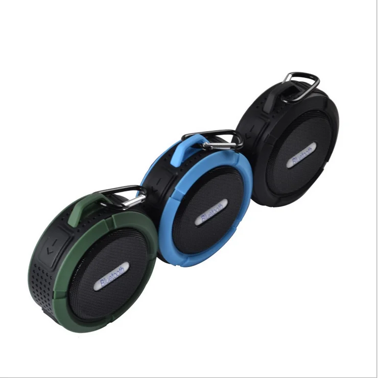 

Promo cheap portable mini speaker handfree phone call wireless BT speaker, Black,red,blue,green