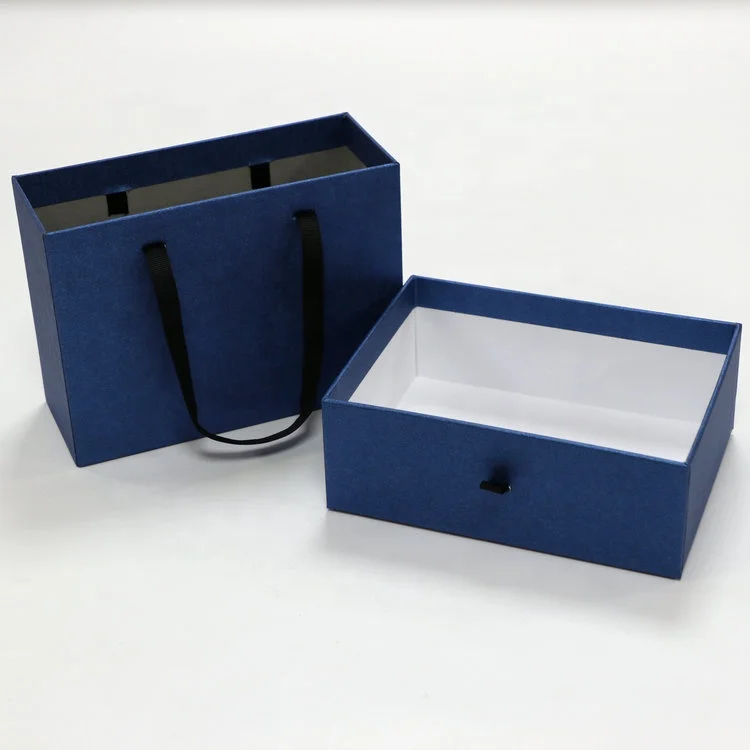 

Hot selling custom packaging sliding drawer box, Blue, red, white, purple, bronze, grey