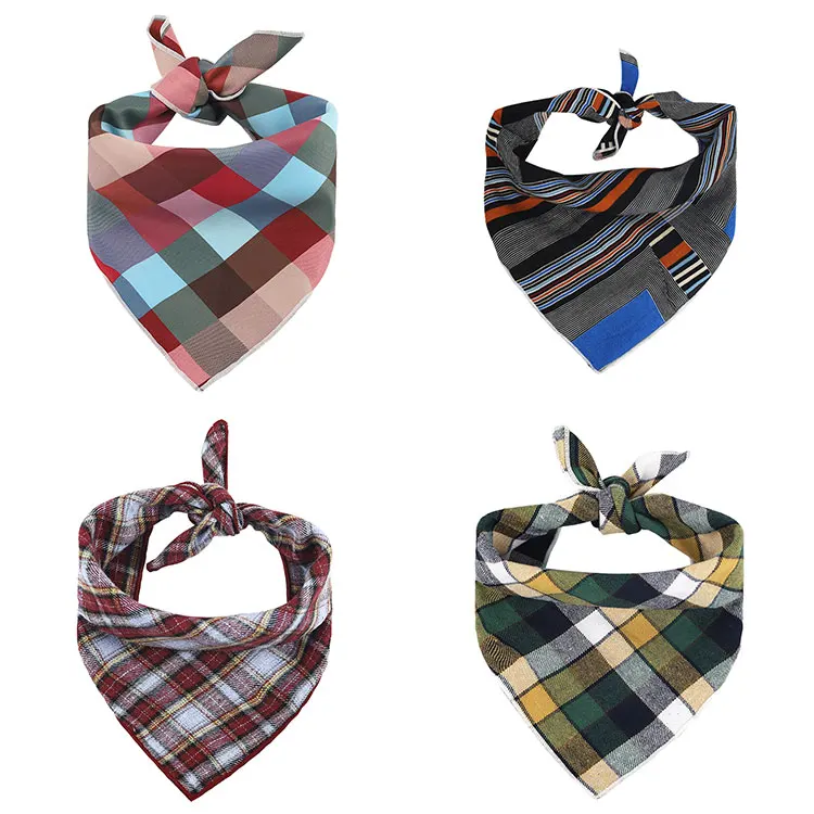 

Manufacturer wholesale pet travel photo dog scarf suitable for small and medium-sized dogs and cats scarf to keep warm