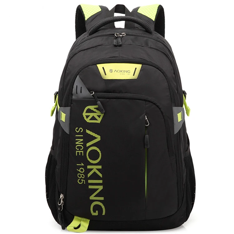 

2020 aoking usb charger college mochila laptop for men school travel smart sports trending backpack bag backbag