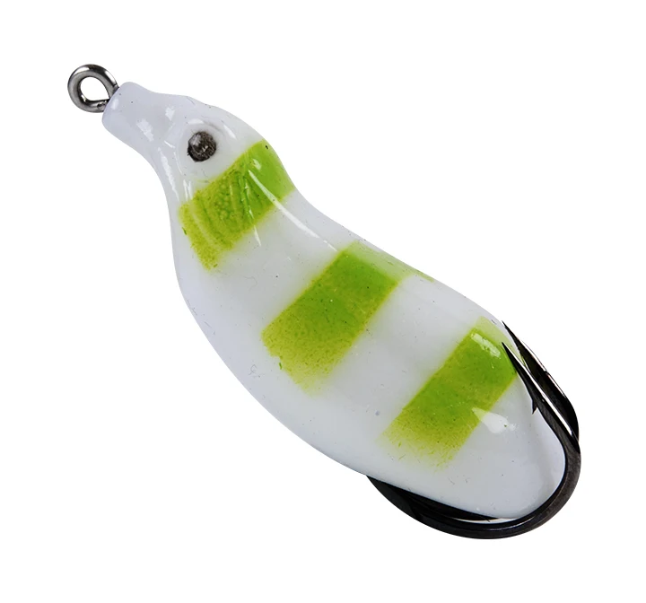 

HONOREAL Topwater Jump Fishing Soft Frog Lures