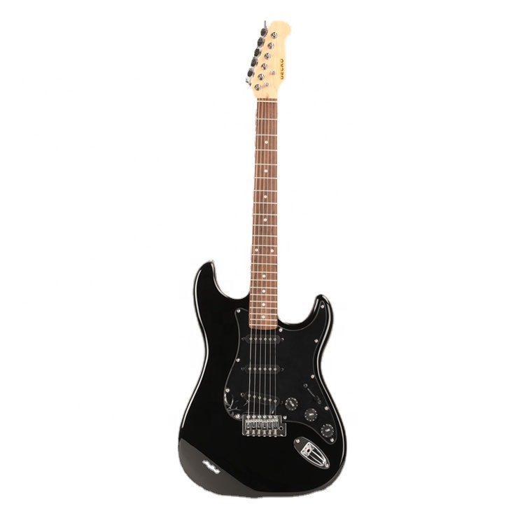 

gecko High Quality OEM Black Factory Price Electric Guitar