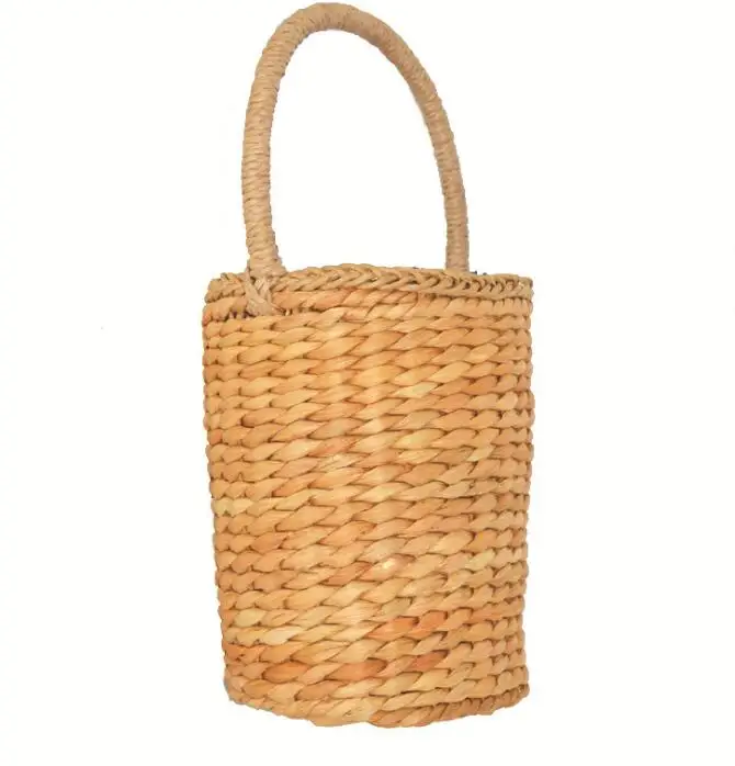

New Model Women Round Summer Design Shoulder gg corn handmade straw Bag