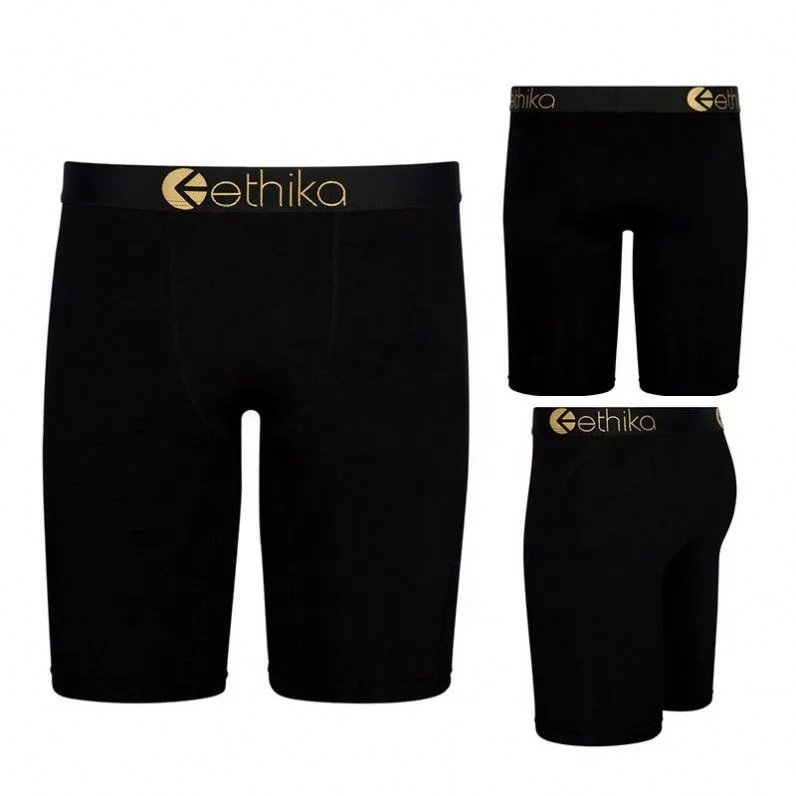 

Ethika Plus Size 3Xl Wholesale Vendors Men Underwear For Oem New Style Lightning Boxer Briefs, Customized logo