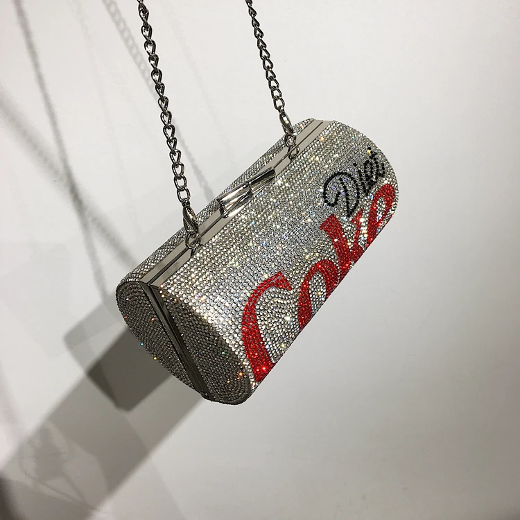 

Cola Design Women Shoulder Bags Can Shape Chains Female Crossbody Bags Chic Ladies Evening Clutch Purse