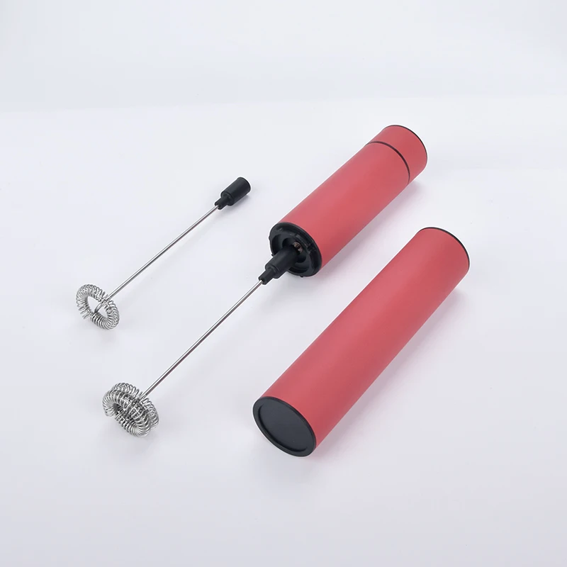 

2021 Hot New Automatic Stainless Steel dry-battery Electric Milk Frother