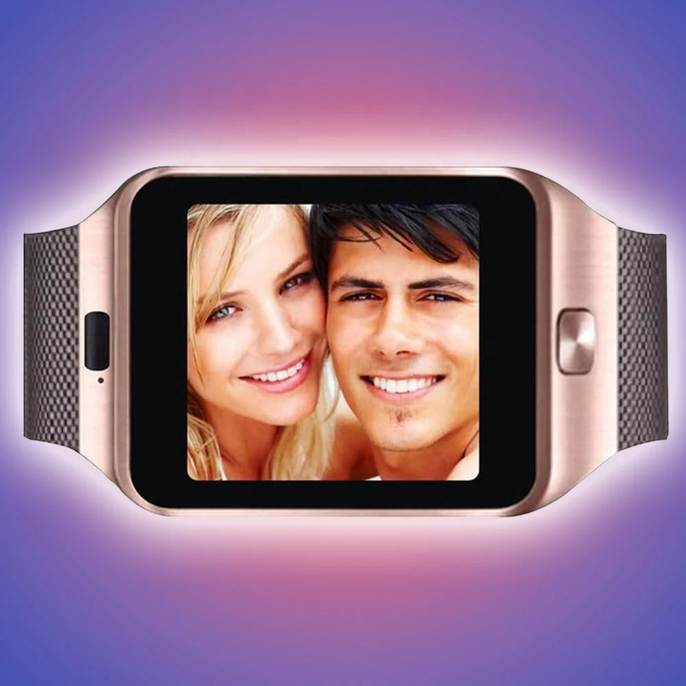

Smart Watch DZ09 With Digital Camera BT Men Women Wristwatches SIM Card Sport Smartwatch for iPhone and Android, Black/white/silver/gold