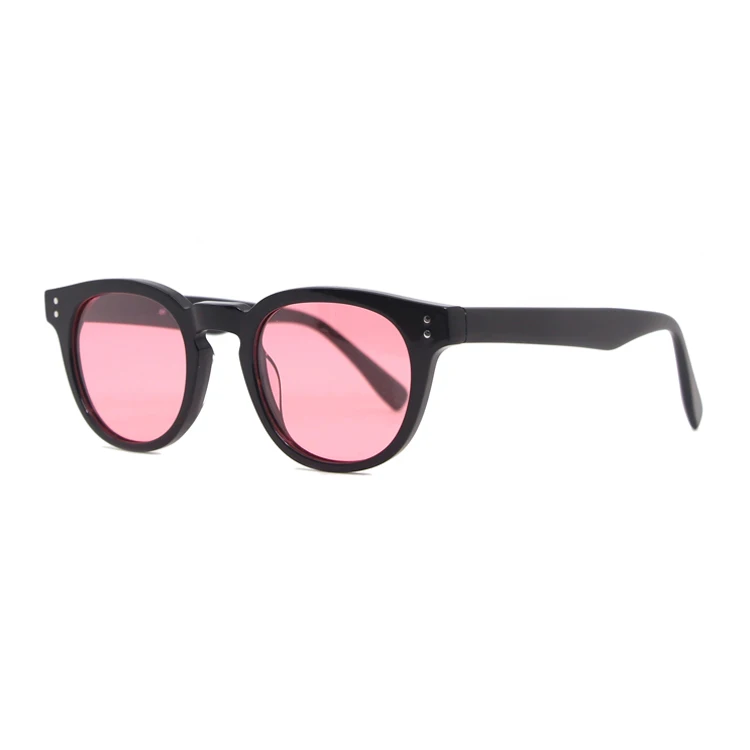 

95233 Fashion Round Multi-color Acetate Polarized Sunglasses Sun glasses, 9 colors