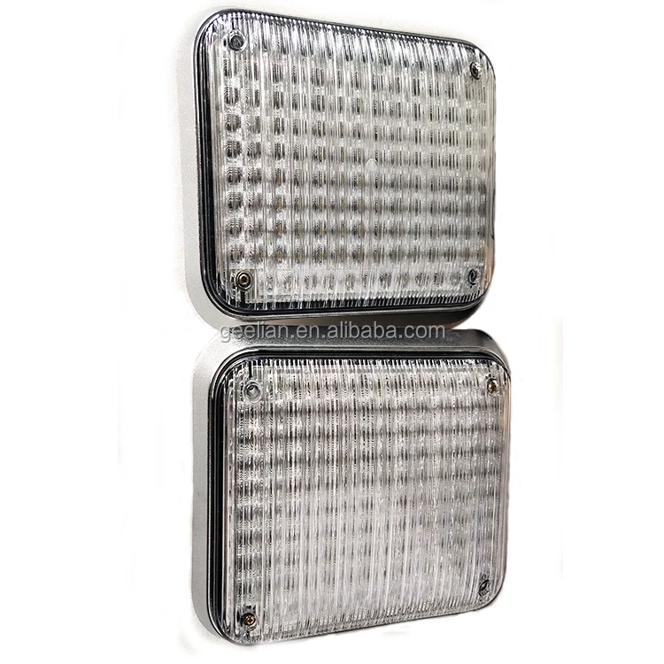 

Automobiles led fire fighter ambulance warning strobe light police 9x7 inch square led light