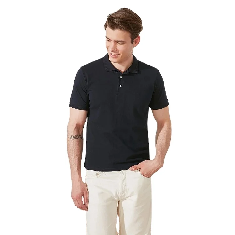 

Golf Wear men's jersey Male Polo Shirt Short Sleeve Breathable elastic polo shirts for men, Picture shows