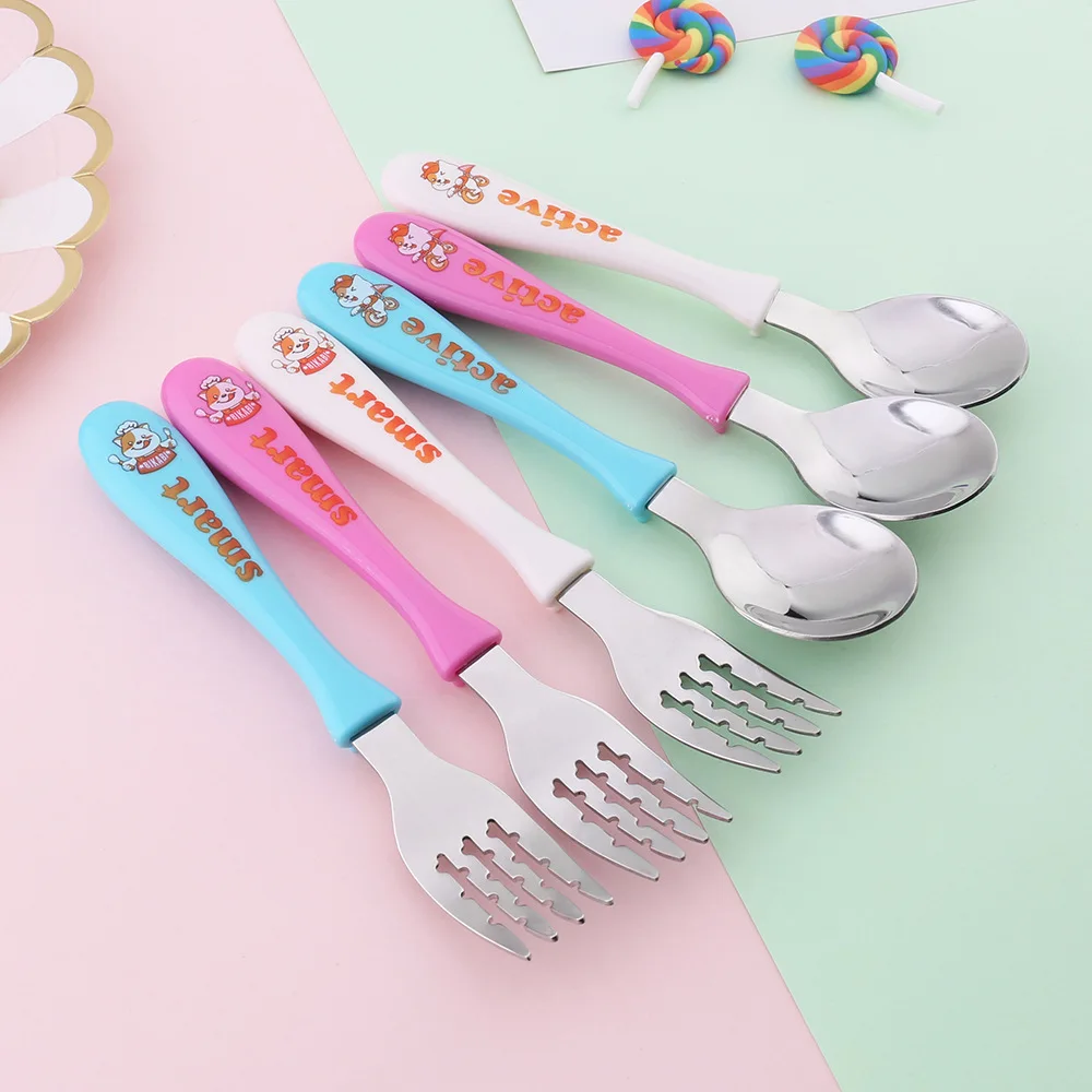 

Eco friendly Reusable Travel Camping Utensils Wedding Flatware Kids Cutlery Set Tableware Stainless Steel Thanksgiving Gift