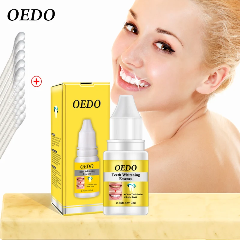 

OEDO Teeth Whitening Essential oil Oral Hygiene Cleaning Serum Removes Plaque Stains Tooth Bleaching Dental Tools Toothpaste