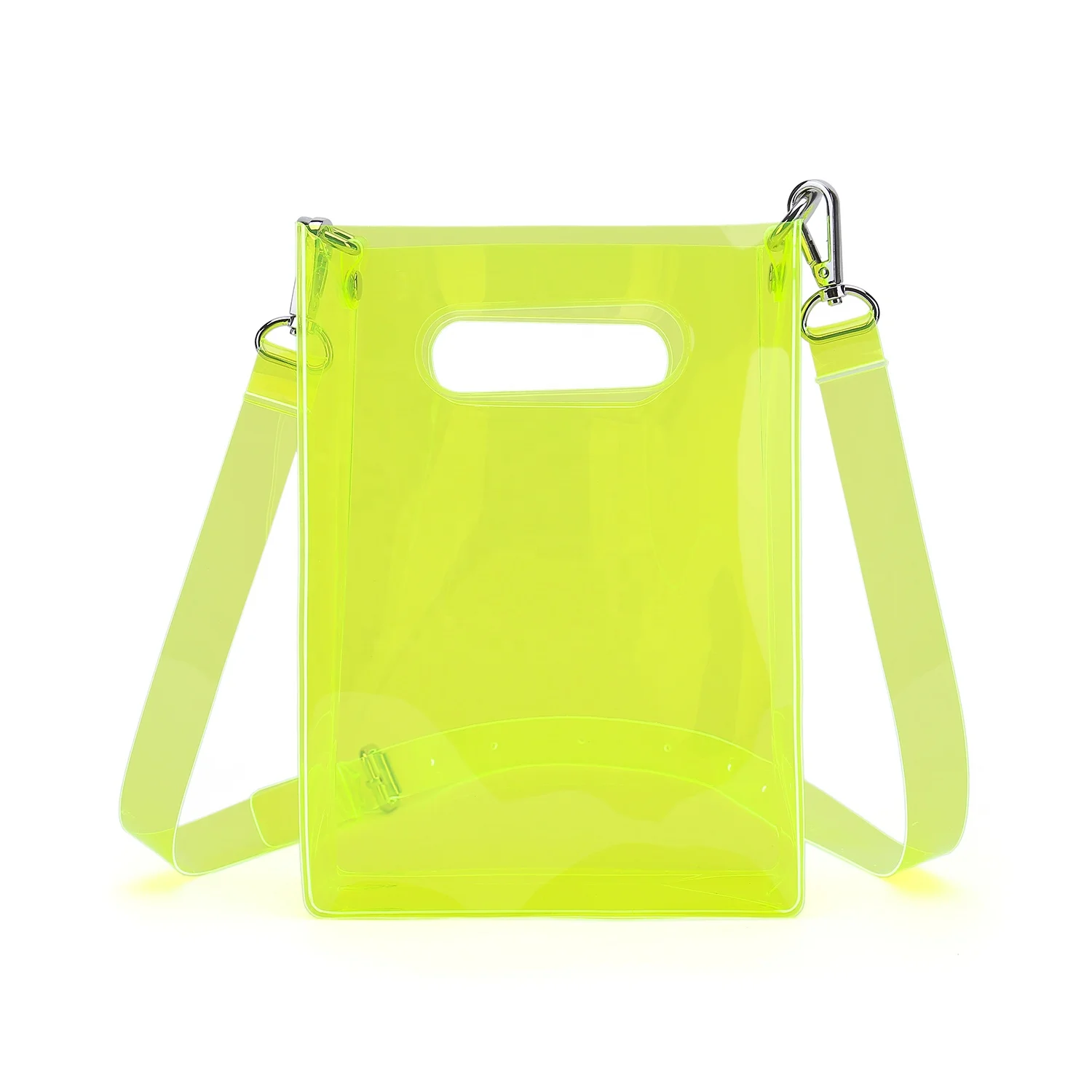 

2021 Clear Bag Stadium Approved Clear Crossbody Messenger Bag Clear Purse Transparent Shoulder Bag with Adjustable Strap