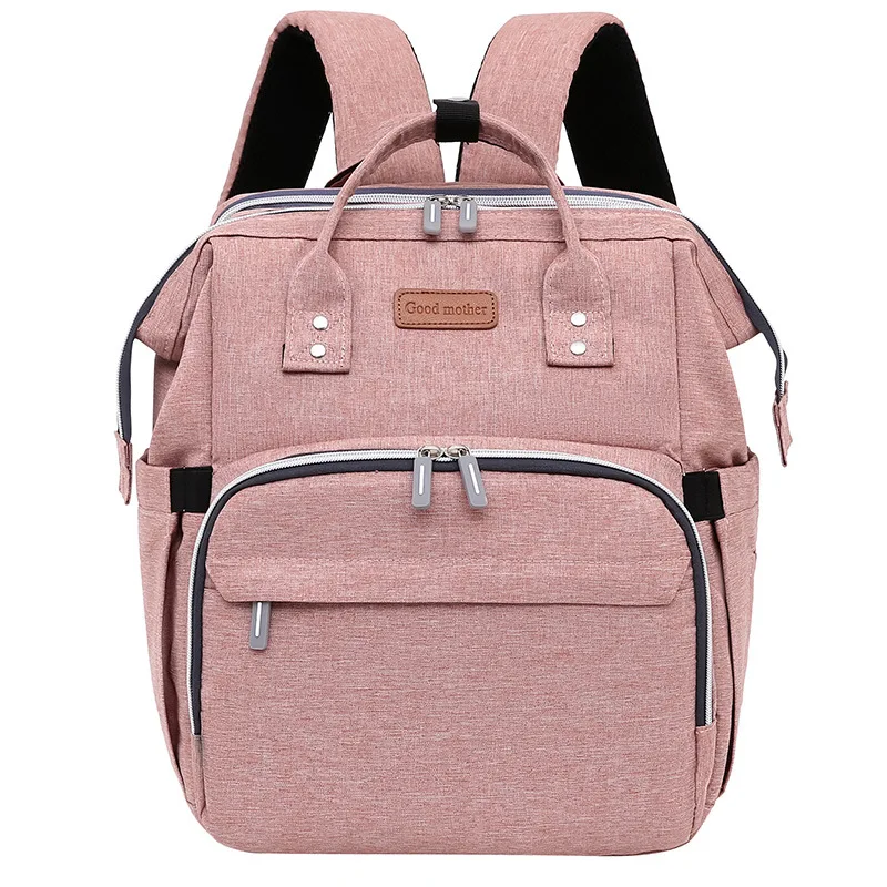 Multifunction Mommy Backpack Mummy diaper Bag Baby Nappy Bag With Baby Bed