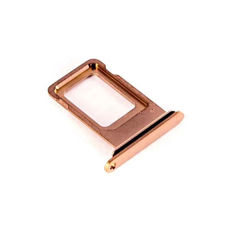 Sim Card Tray Slot For Iphone Xs Max Dual Sim Single Sim Gold Color Buy Sim Card Tray For Iphone Xs Max Dual Sim For Iphone Sim Card Slot For Iphone Product