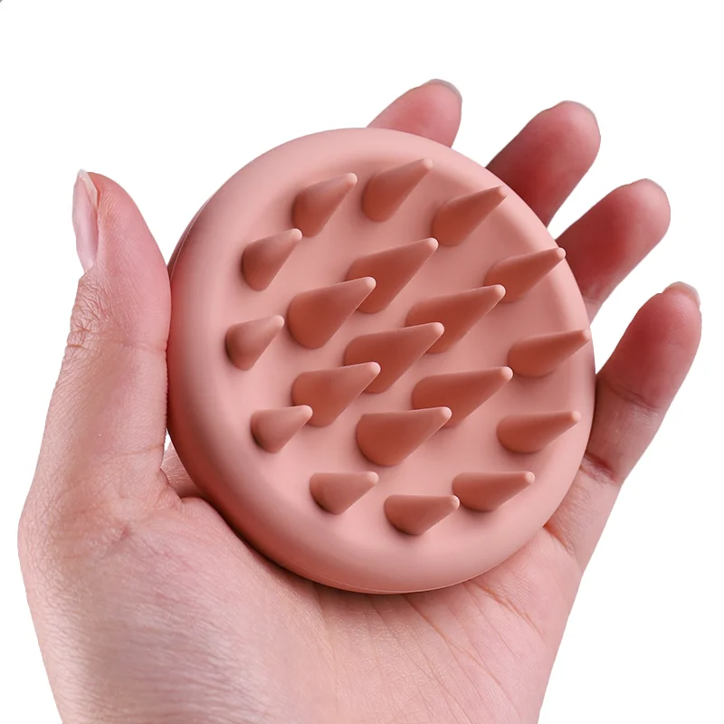 

Amazon Top Selling Ultra-Soft Silicone Washable hair Brush Relieve Itching Scalp Massage Head Spa Comb for Women