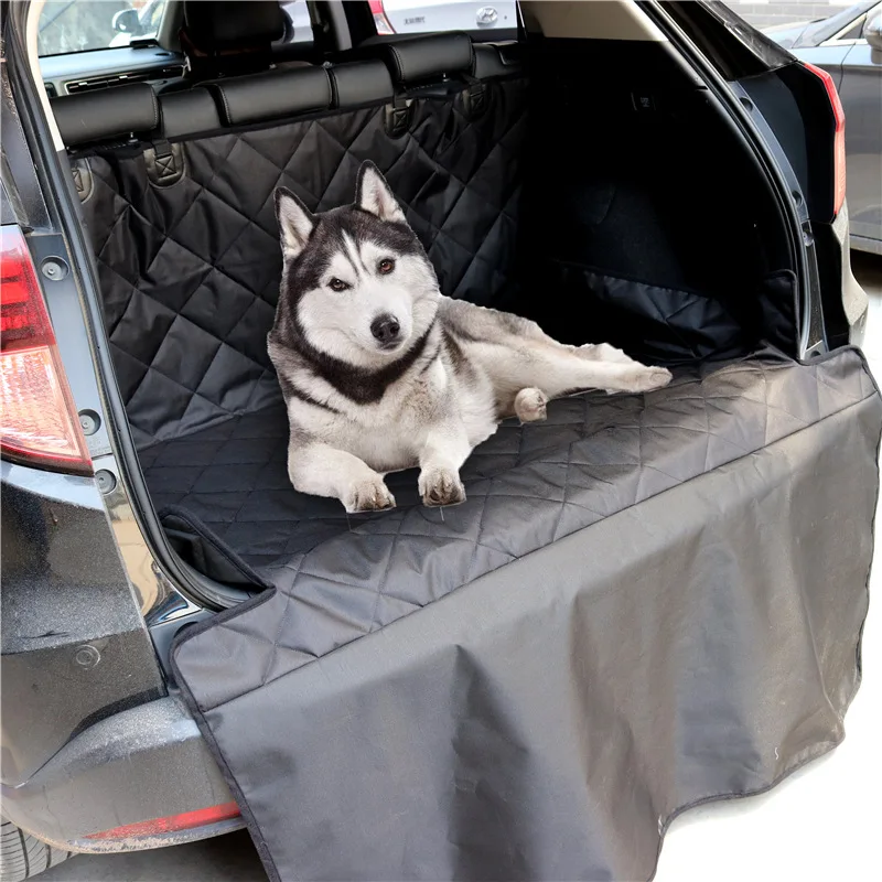 

Hot Sale Pet Car Back Seat Cover Dog Car Covers Car Pet Back Cover Mat Pad Pet Accessories And Furniture, Grey, black