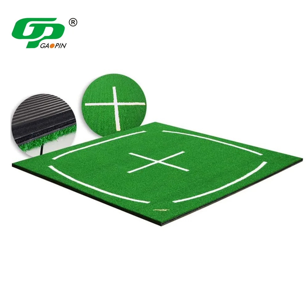 

Amazon Hot Selling Golf Hitting Mat 3d Golf Driving Range Artificial Turf Golf Chipping Mat For Indoor Outdoor Practice