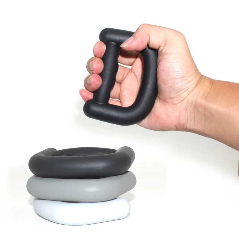 

Fitness Silicone Hand Grip Strength Trainer resistance strengthener finger exerciser, Optional