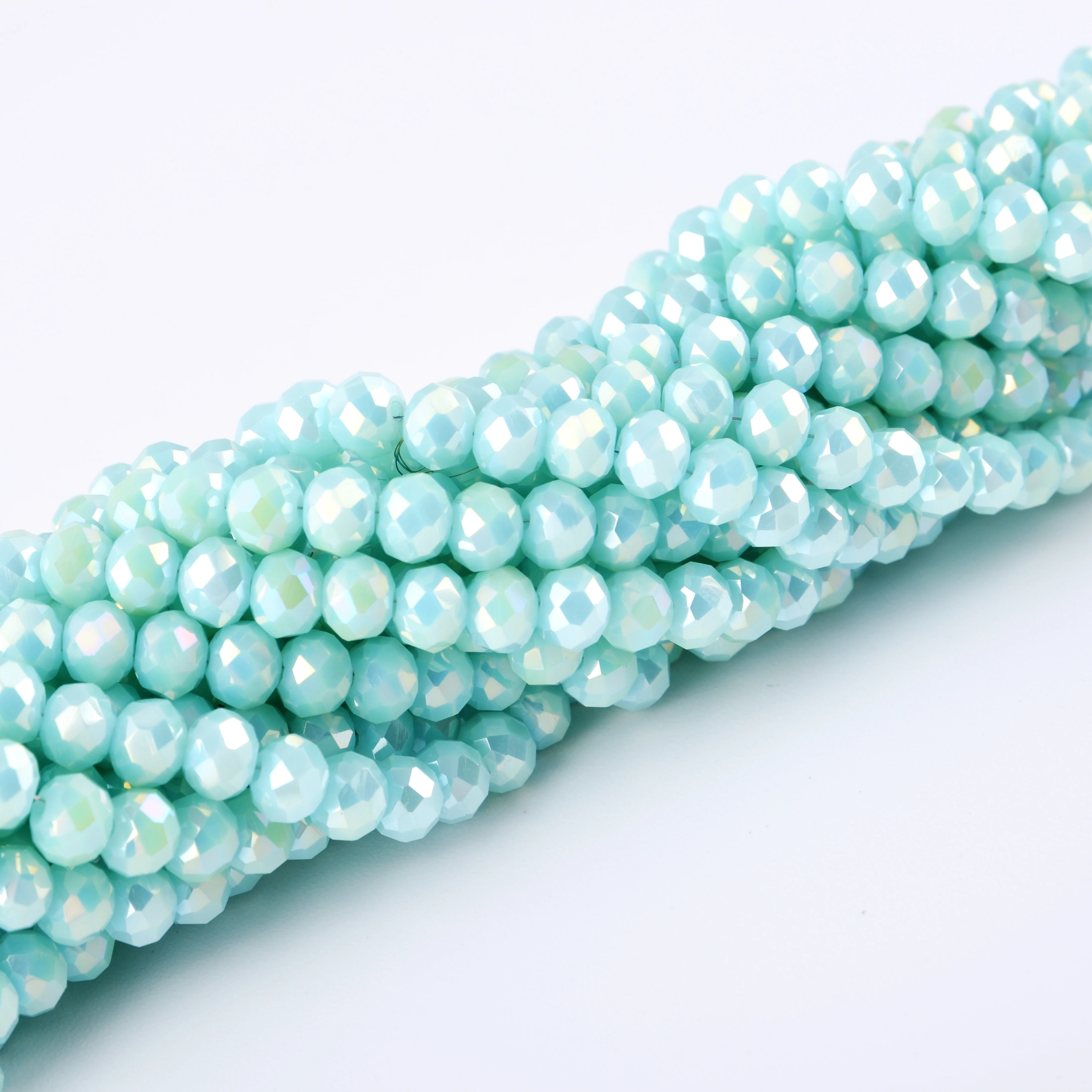 

Glass Beads for Jewelry Rondelle Beads Wholesale Crystal Rondelle Beads