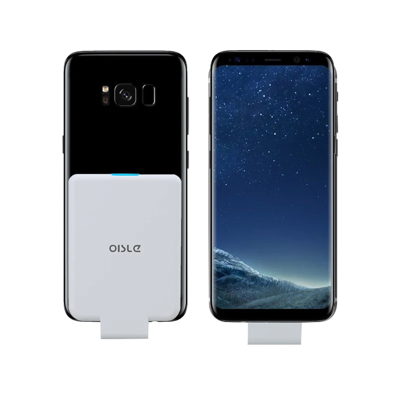 

OISLE Easy Carrying Cell Phone Power Bank Li-Polymer Power Bank For Huawei/Xiaomi, Black white red pink blue