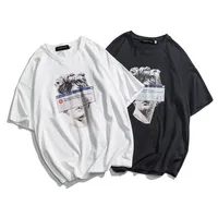 

Free Shipping Print Casual Hip Hop Streetwear T Shirts Men T Shirt