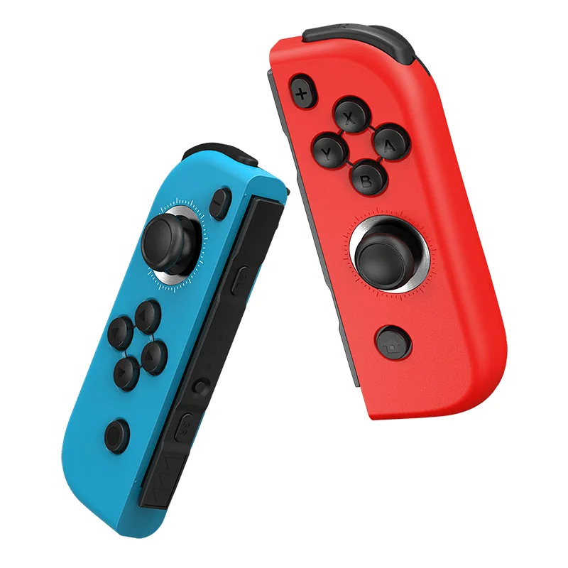

Left and Right Controllers with Strap, Replacement Wake-up NFC function 400mAh wireless jopad gaming for Nintendo switch lite, Red and white