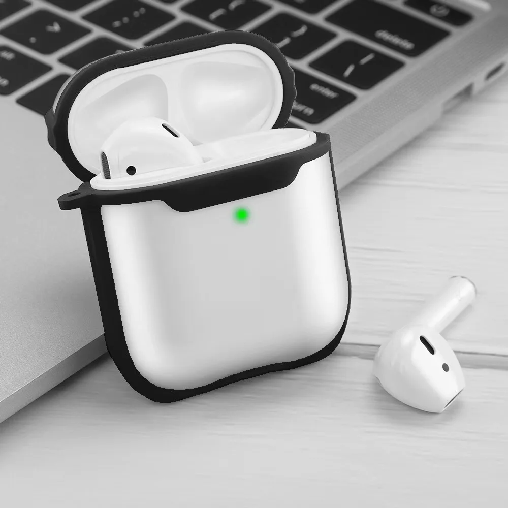 

Factory Wholesale Protective Charging Case Stand For Airpods Series 2&1 TPU Clear Case for Earphone Accessory