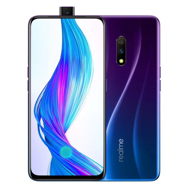 Original Oppo Realme X 4G LTE Mobile Phone Snapdragon 710 Android 9.0 6.53" 2340X1080 8GB RAM 128GB ROM 48.0MP Fingerprint