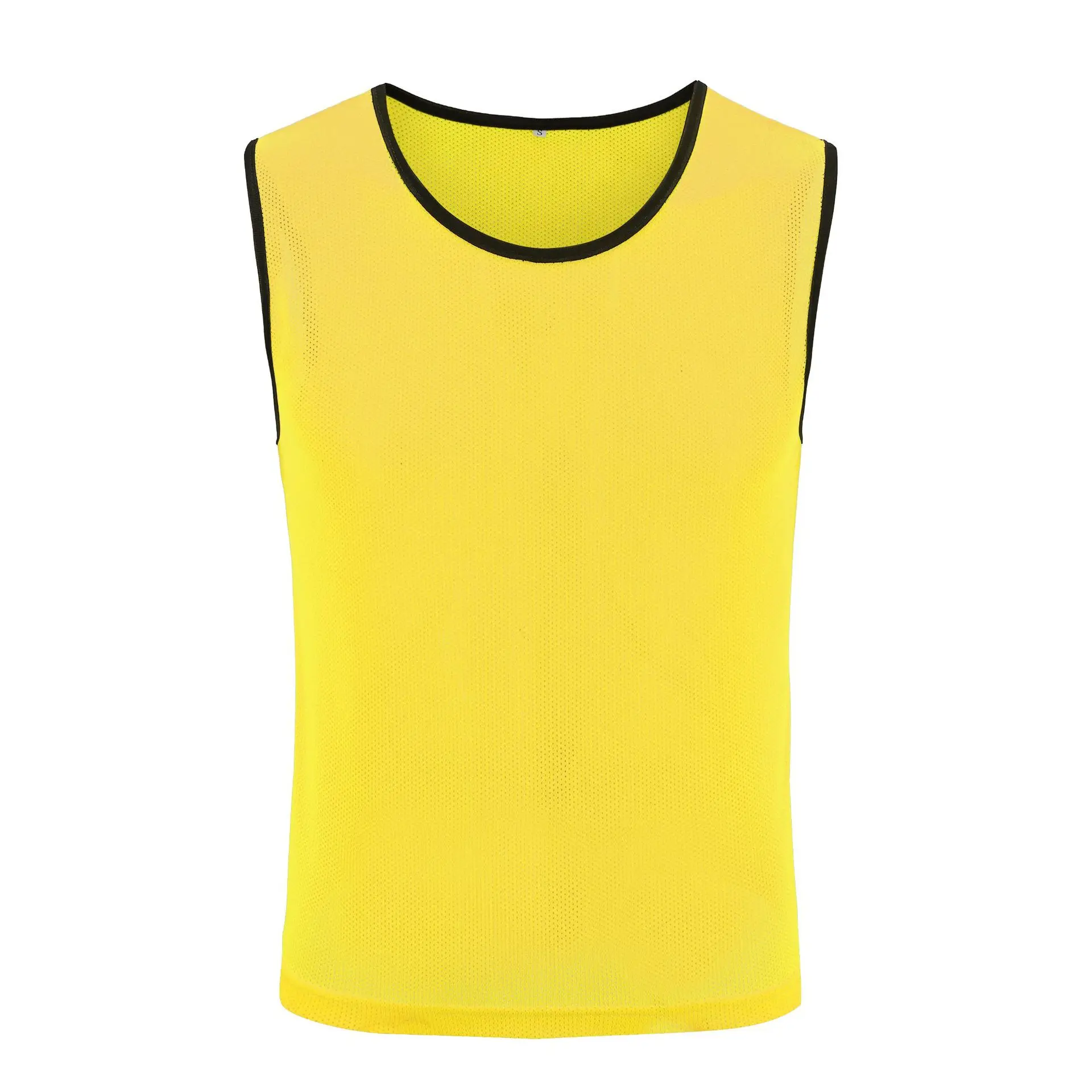

Wholesale Custom LOGO Football Confrontation Suit Solid Color Mesh Children's Vest Black Basketball Training Vest, Multiple colors