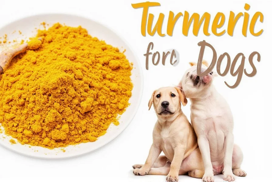 Dog owner measuring turmeric dosage for pet