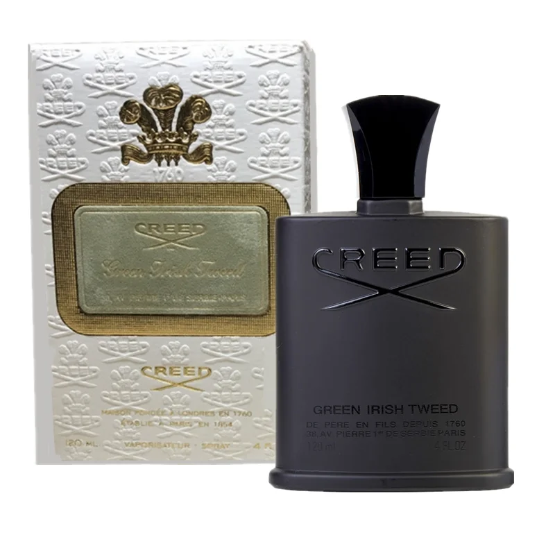 

Men's Fragrance 120ml Creed Green Irish Tweed Long lasting smell perfume EDP Body spray Original Parfum One drop Fast delivery