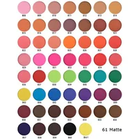

61 colors eyshadows cosmetics individual single makeup high pigment eyeshadow 26mm DIY hot sale in USA UK CANADA