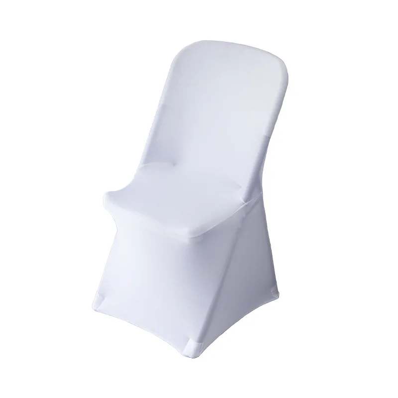 30pcs White Washable Party Banquet Wedding Spandex Folding Chair Cover