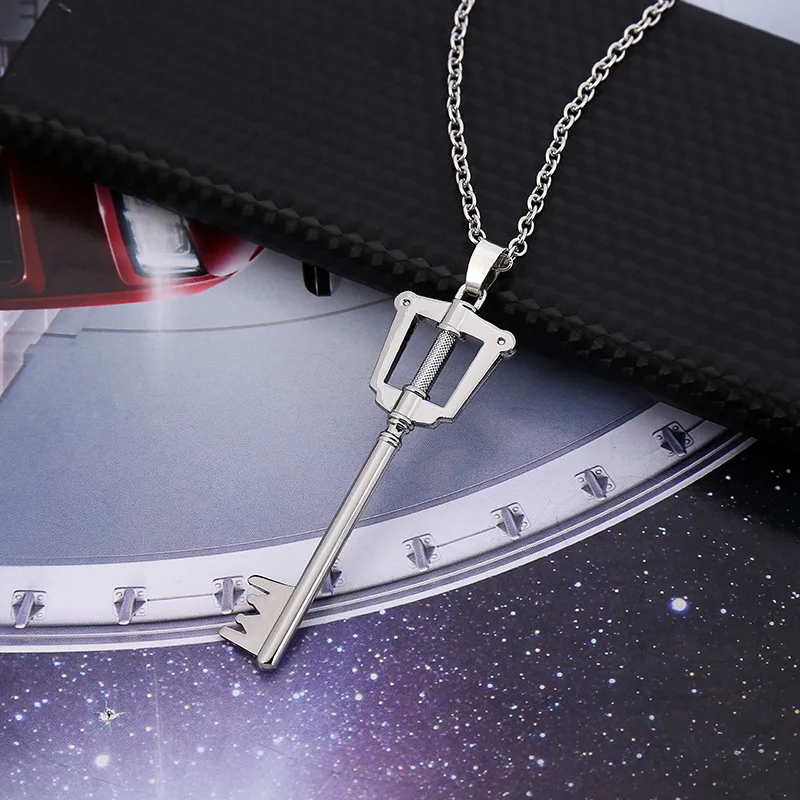 

Game Kingdom Hearts Alloy Keys Necklaces for Fans Jewelry
