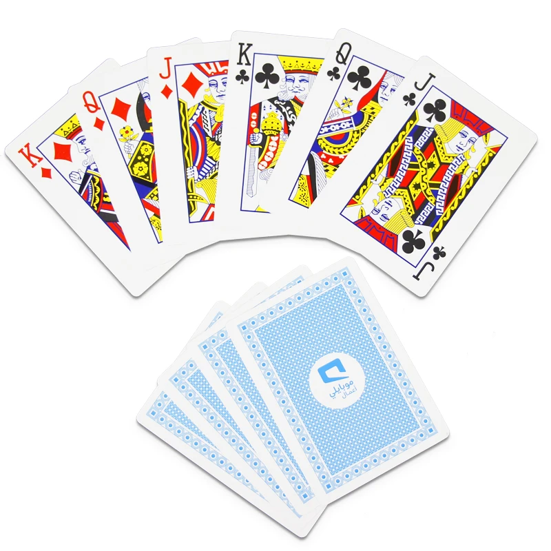 

2021 Sale Small Size Silver Waterproof 100% Recycled Custom Printed Plastic Picture Photos Playing Cards