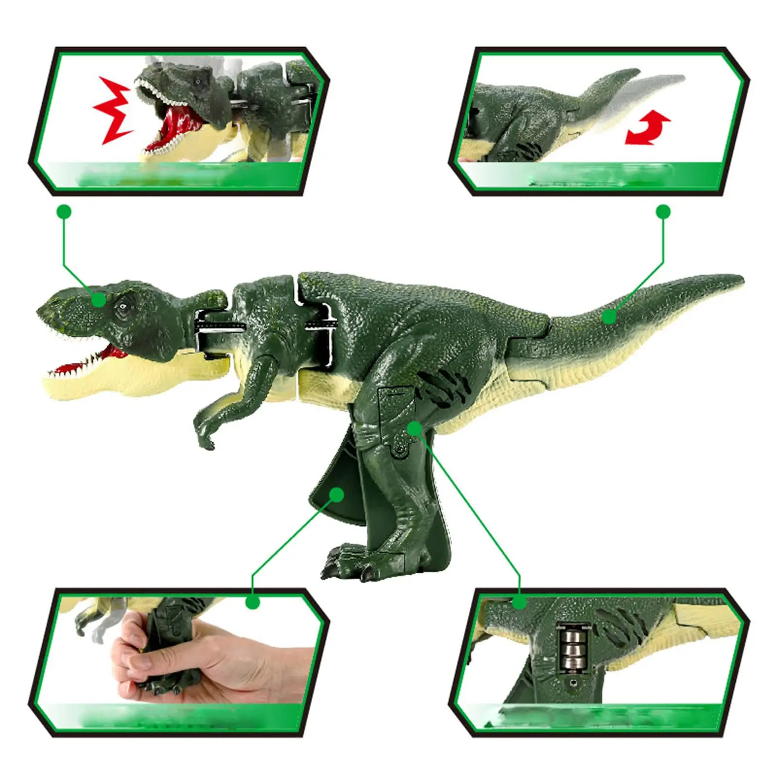 

Dinosaur Toy Jurassic Dino Animals Jungle Set Dinosaur Excavation Children's Educational Toys for Boys Kids Gift