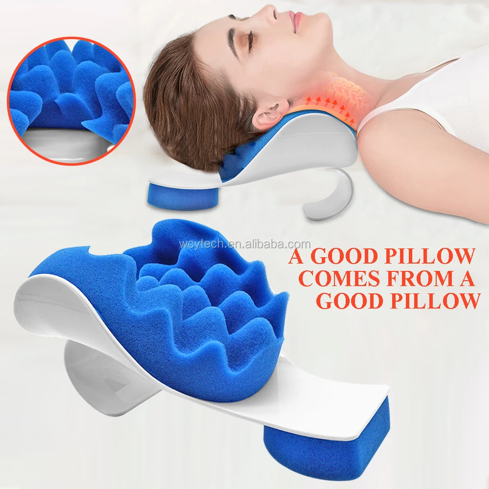 Neck And Shoulder Relaxer Cervical Pillow Neck And Alignment