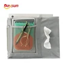 Bedside Caddy Hanging Storage Organizer with 5 Pocket for Digital Device, Notebook, Accessory and Remote