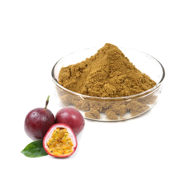

Hot Sales Free sample flavone 4% 10% 40% passion fruit extract Powder passion flower extract