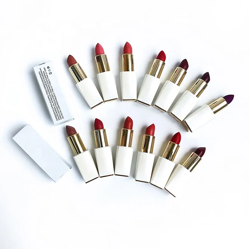 

Free lipstick samples custom logo makeup matte vegan lipstick