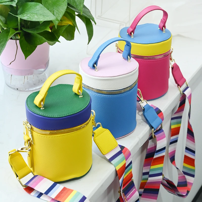 

Custom LOGO Bucket Bag Wholesale Dropshipping Hat And Purses Set Women Handbags Ladies Hand Bags Purses And Handbags For Women