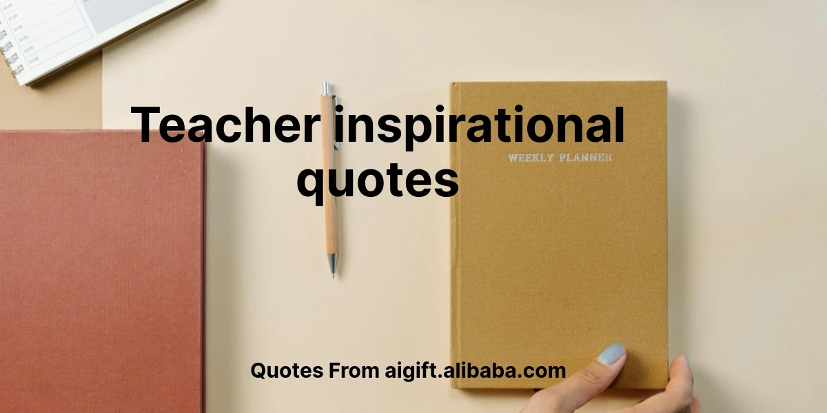 teacher inspirational quotes