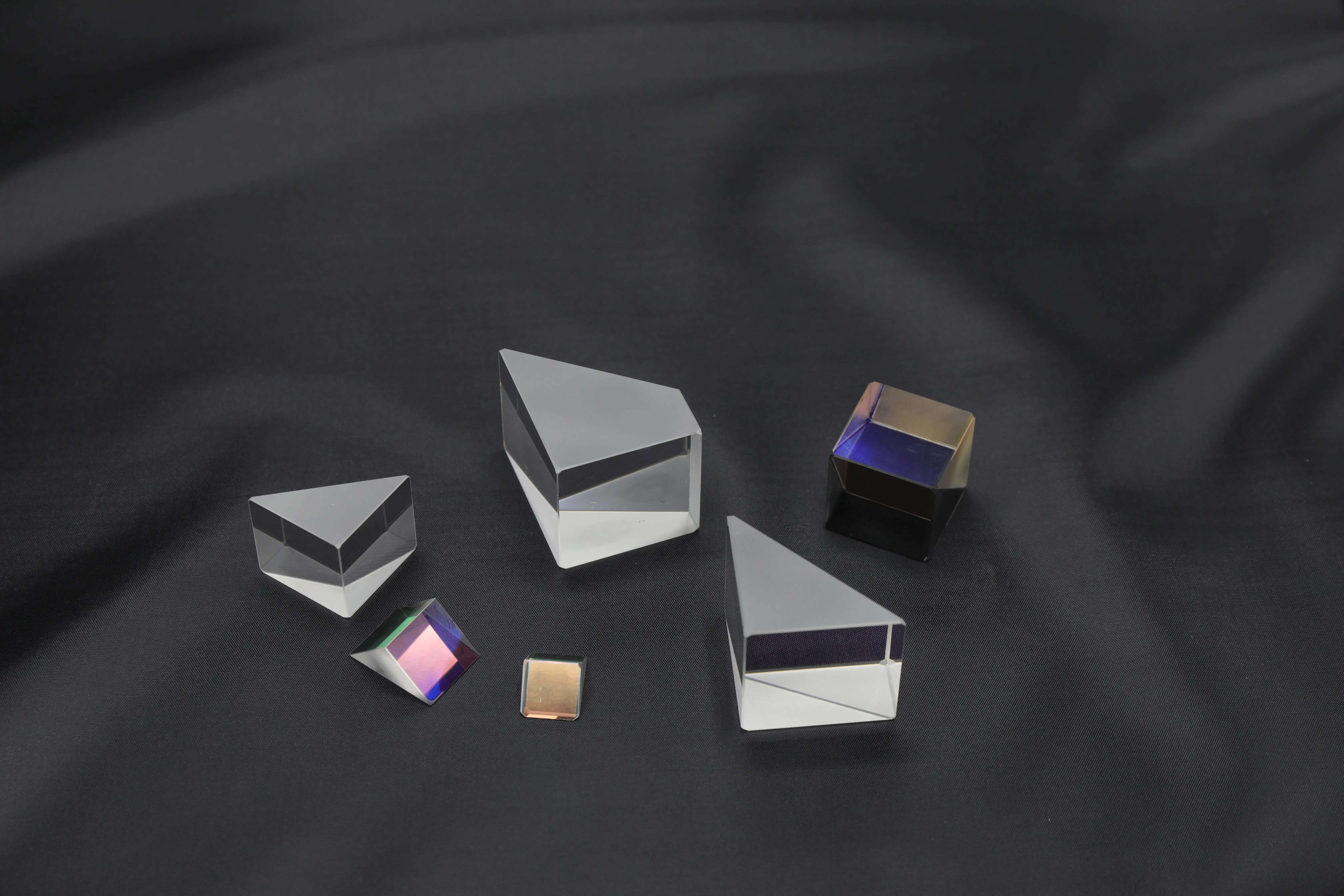 factory supply glass triangular right angle prism survey mini