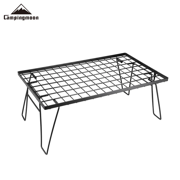 

Camping Outdoor Hiking Multi-Functional Picnic Iron Folding Table Can Be Multiple Superimposed Fold Net Table