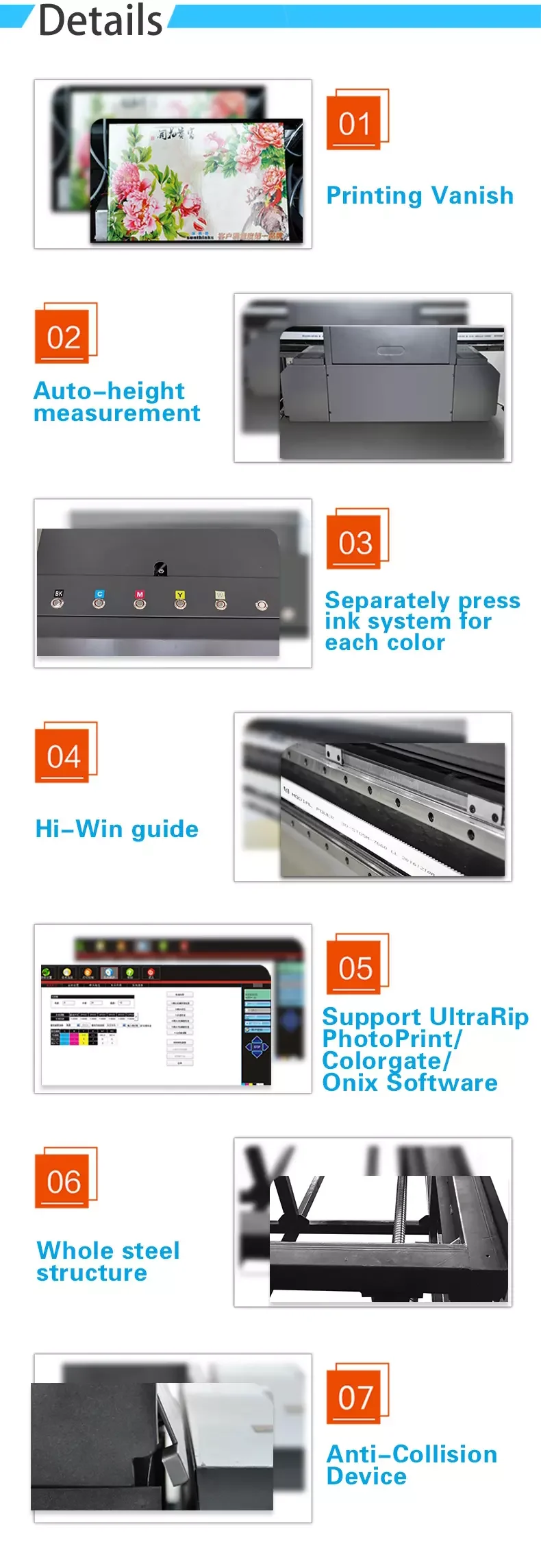 6090 Small  Size UV Printer  Uv Digital Printer With Ricoh GH2220 Print On phone Case glass UV Printer