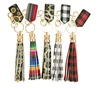 Personalized Blank Monogram Tag Keyring For Bag Tags Purse Long Tassel Keychain