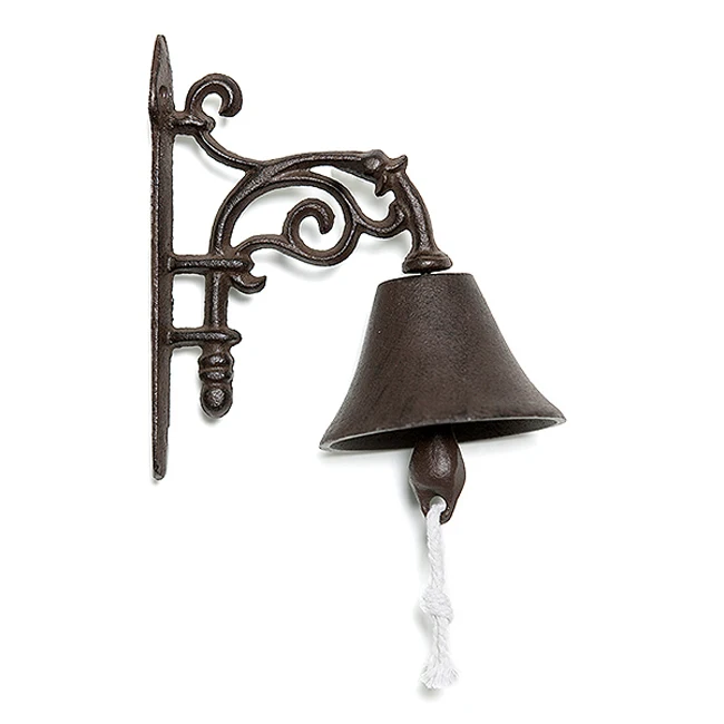 
Antique Old Cast Iron Dinner Bell 